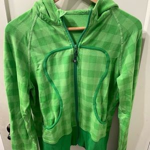 Lululemon green lightweight hoodie